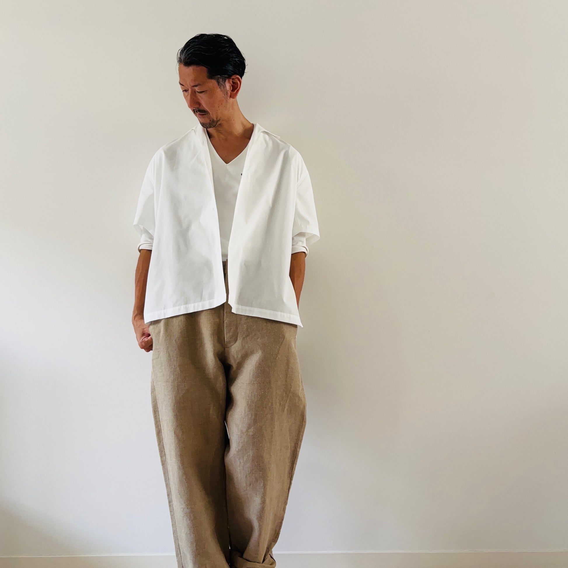 cleaveland×BELLA MOLNAR<br> : to order<br> “Aunt's blouse originals s/sleeve“ vft