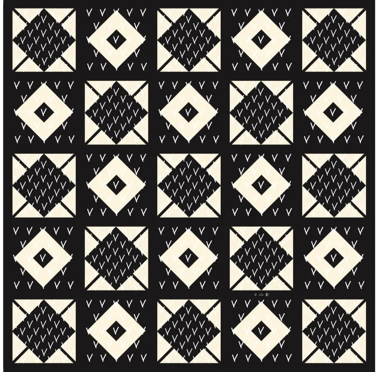 cleaveland×BELLA MOLNAR  <br>Écharpe « 13 roses »