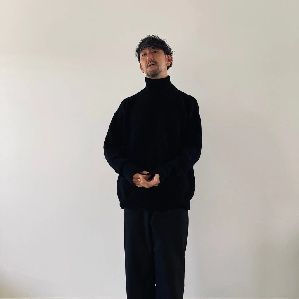 Cleaveland<br> « Le nouveau monde »<br> Pull à manches longues noir