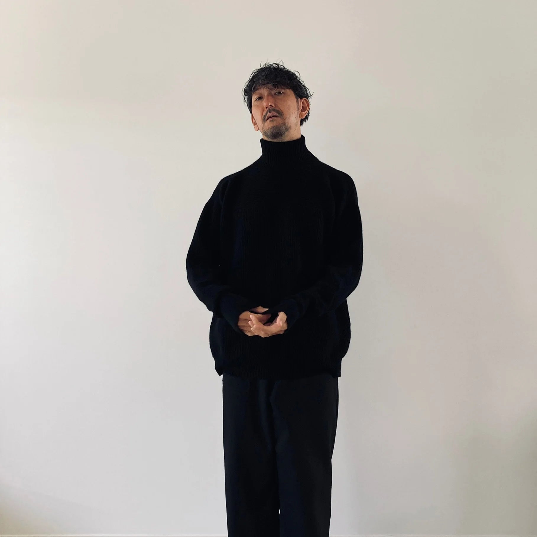 Cleaveland<br> « Le nouveau monde »<br> Pull à manches longues noir