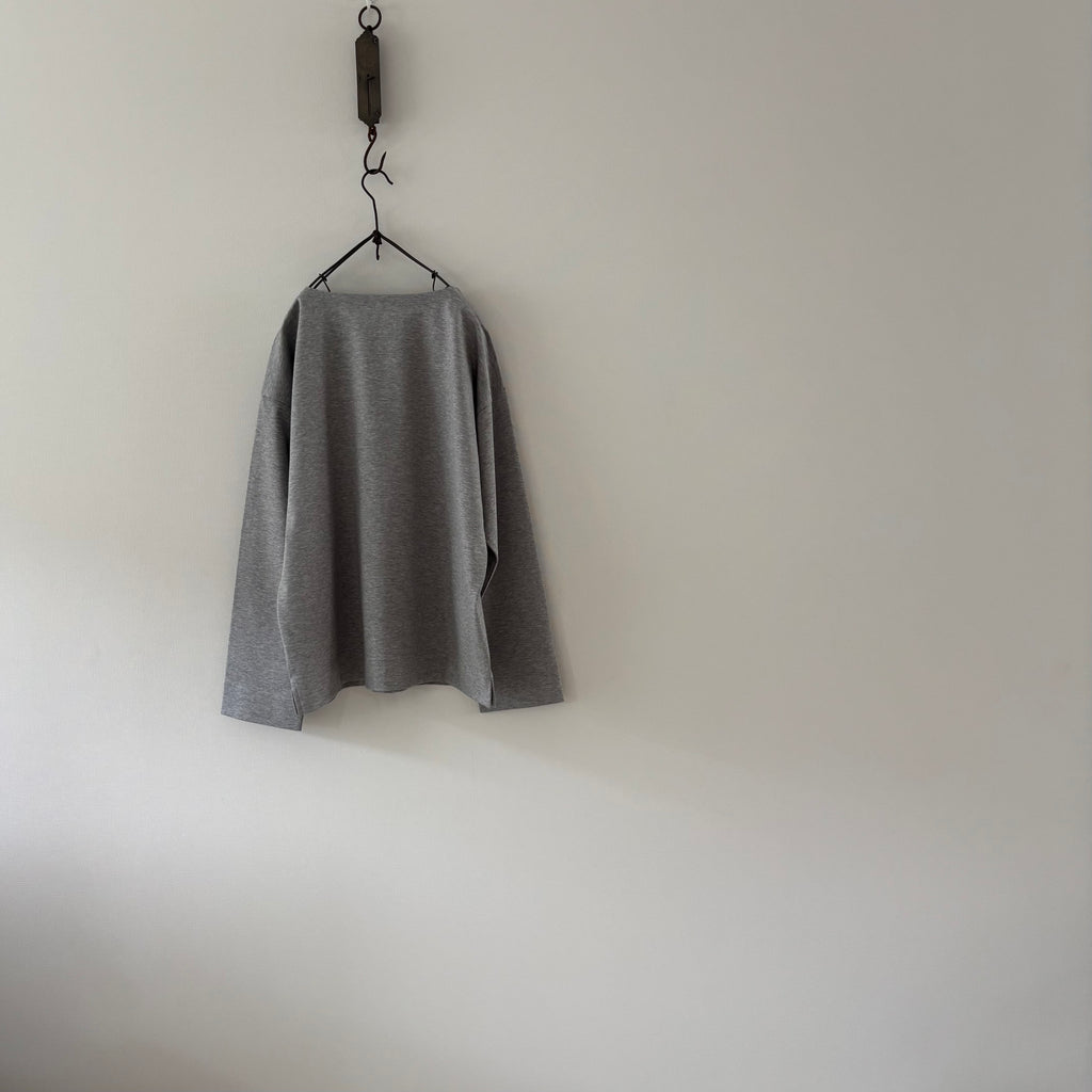 Cleaveland<br> "De partout"<br> Pull à manches longues gris clair