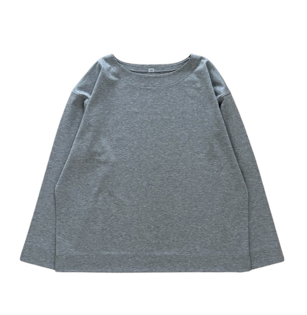 Cleaveland<br> "De partout"<br> Pull à manches longues gris clair