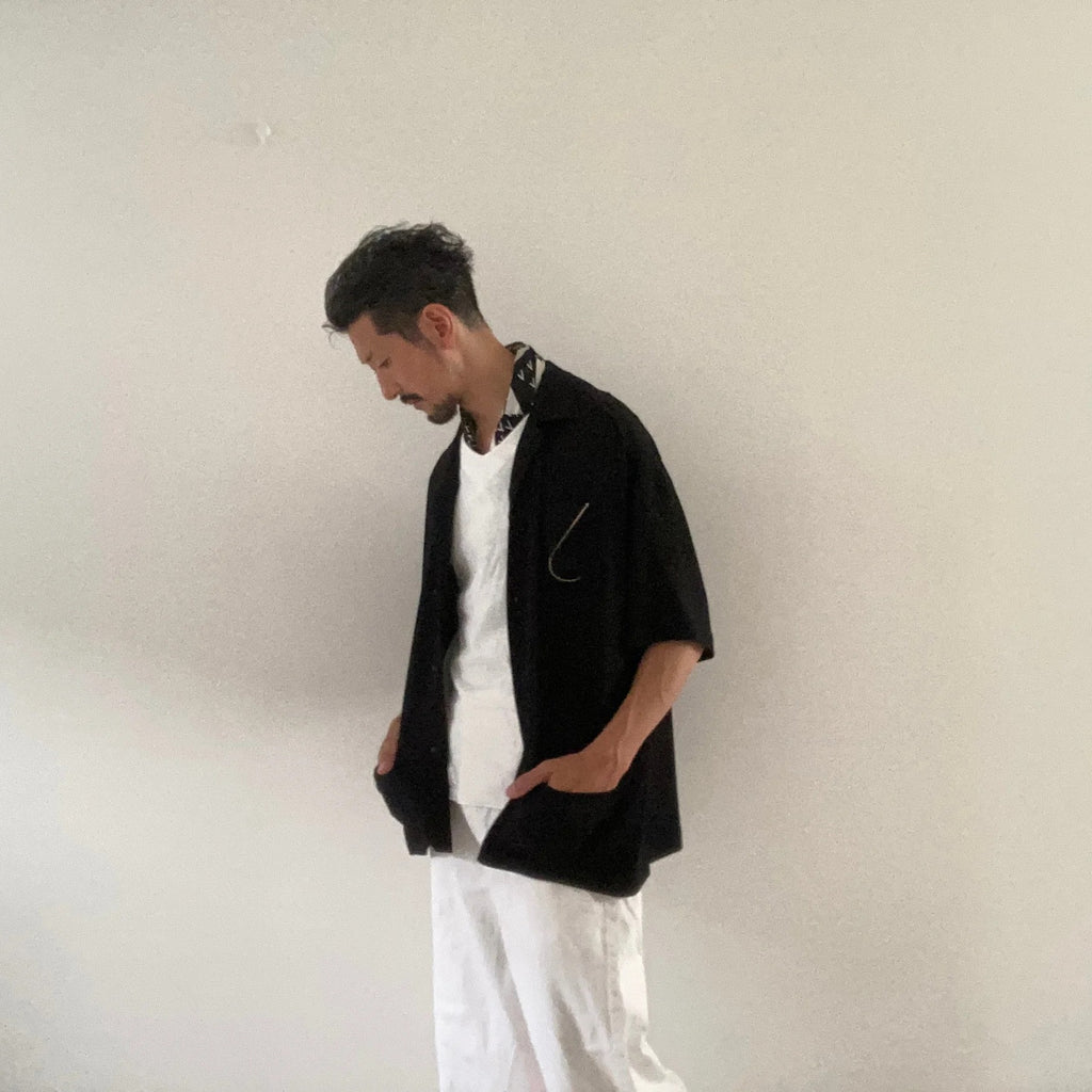 cleaveland×BELLA MOLNAR<br> : to order<br> “PARADISE SHIRT “ ice wool