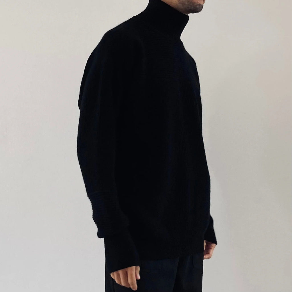 Cleaveland<br> « Le nouveau monde »<br> Pull à manches longues noir