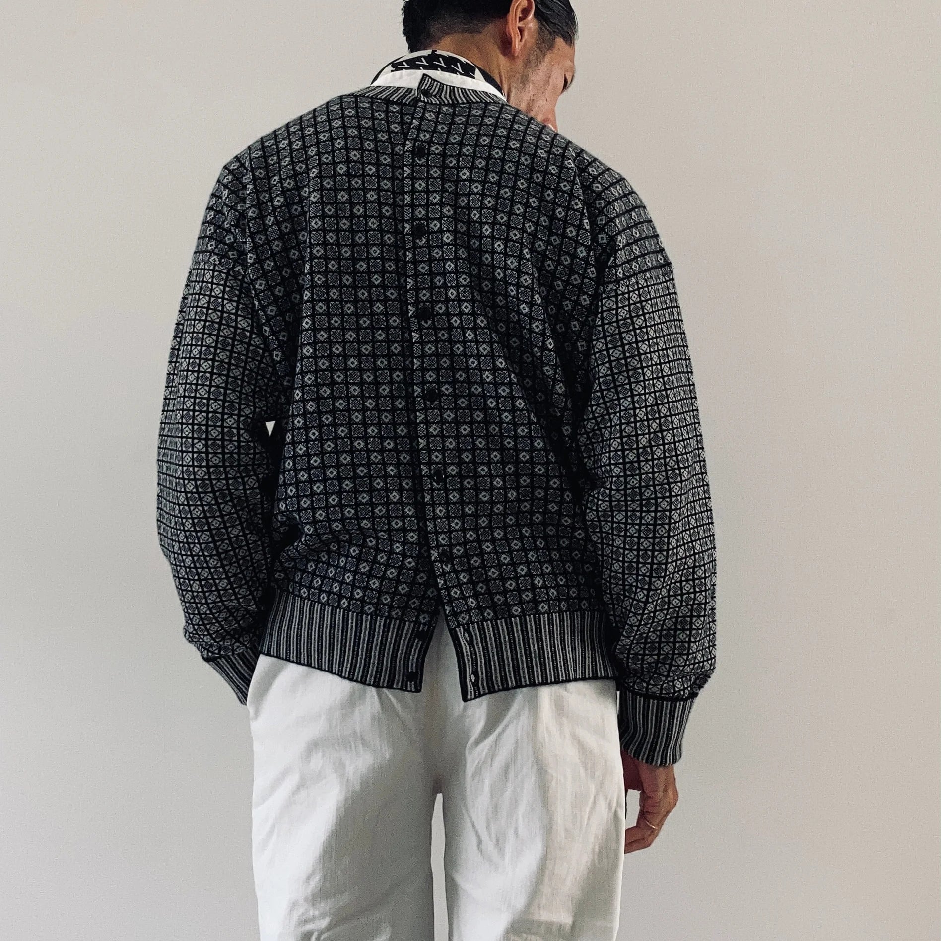 Cleaveland<br> "Petite ville"<br> Re/cardigan Noir mw