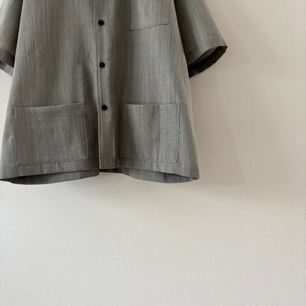 cleaveland×BELLA MOLNAR<br> : to order<br> “PARADISE SHIRT “ ice wool