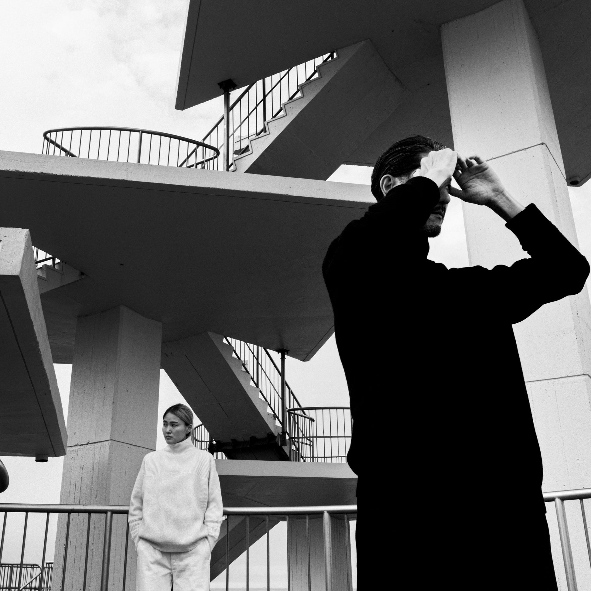 Cleaveland<br> « Le nouveau monde »<br> Pull à manches longues noir