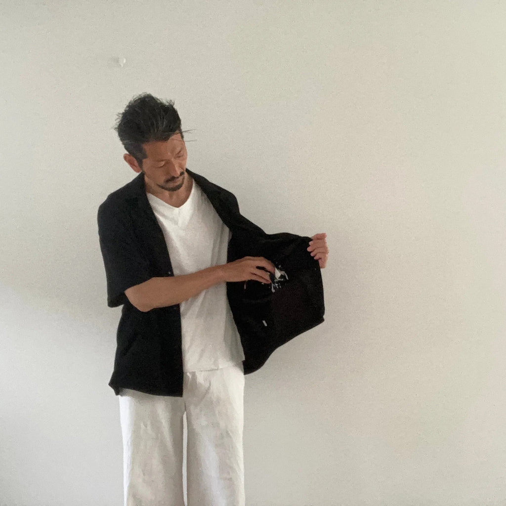 cleaveland×BELLA MOLNAR<br> : to order<br> “PARADISE SHIRT “ ice wool