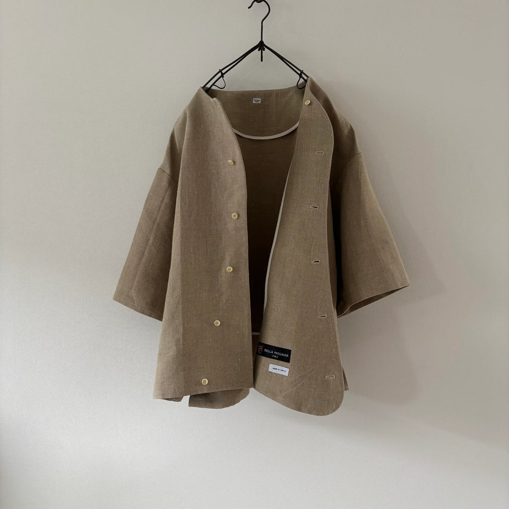 cleaveland×BELLA MOLNAR<br> : to order<br> “Play vest” with MUSO sleeves vfl