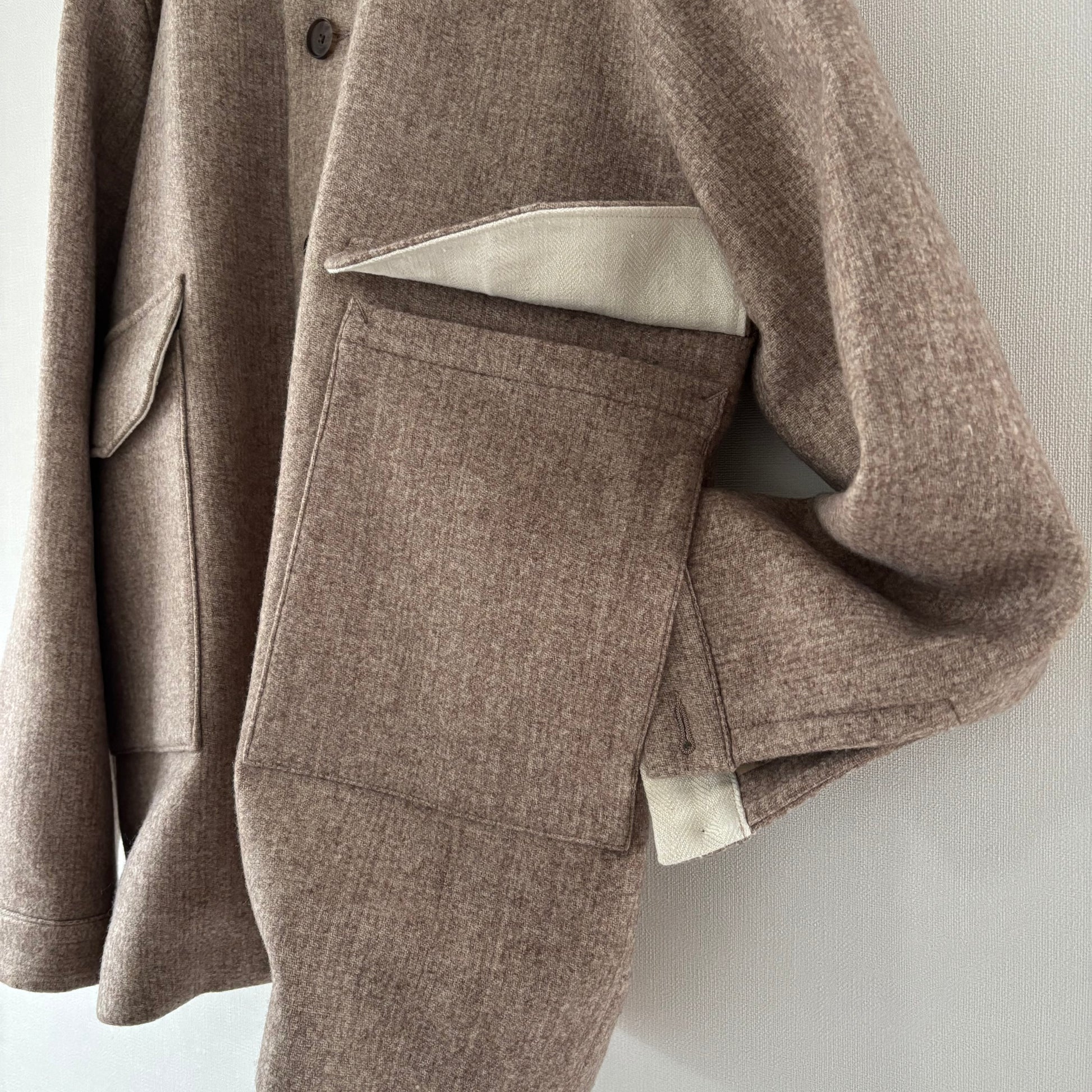 cleaveland×BELLA MOLNAR<br> : to order<br> “Car coat ” wf frannel