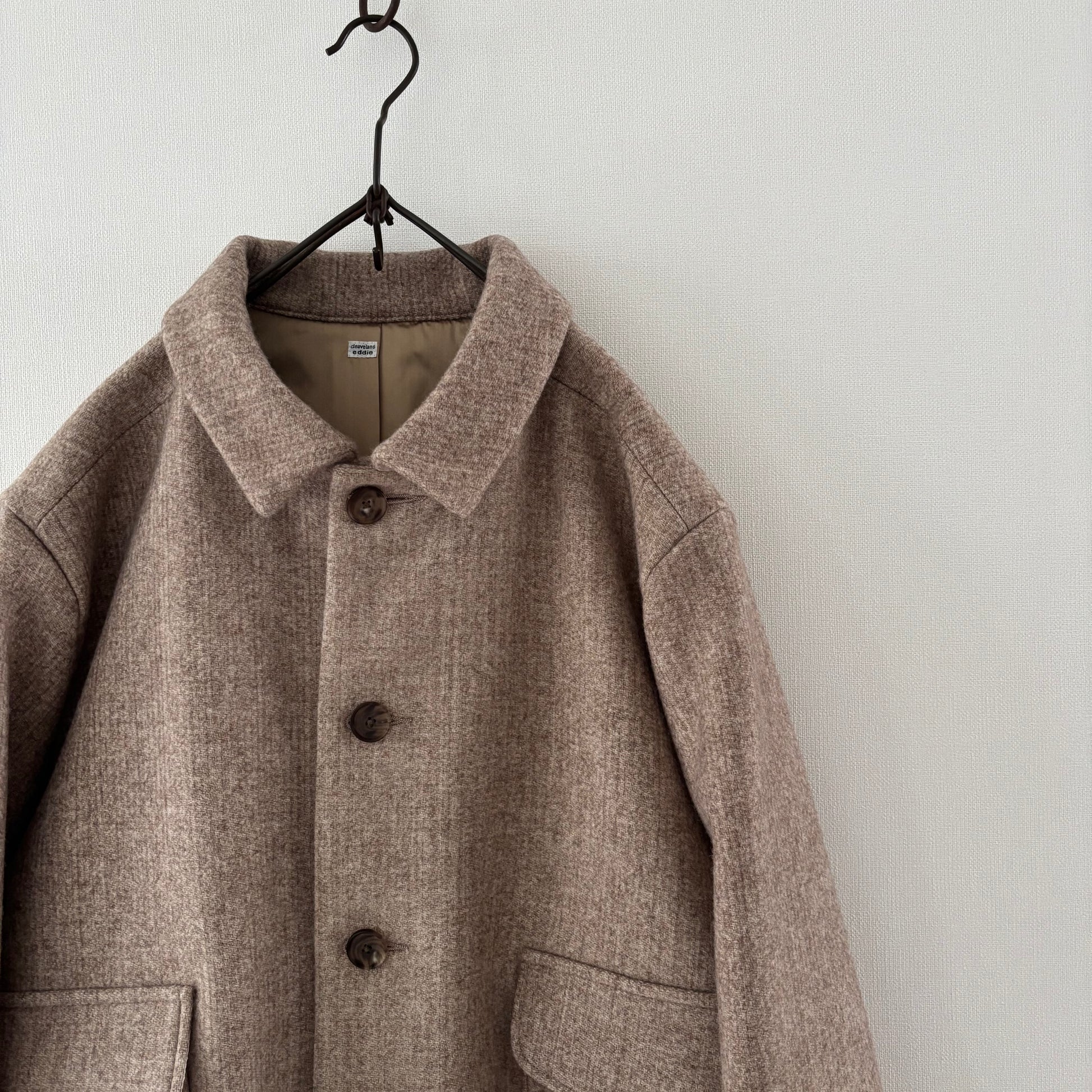 cleaveland×BELLA MOLNAR<br> : to order<br> “Car coat ” wf frannel