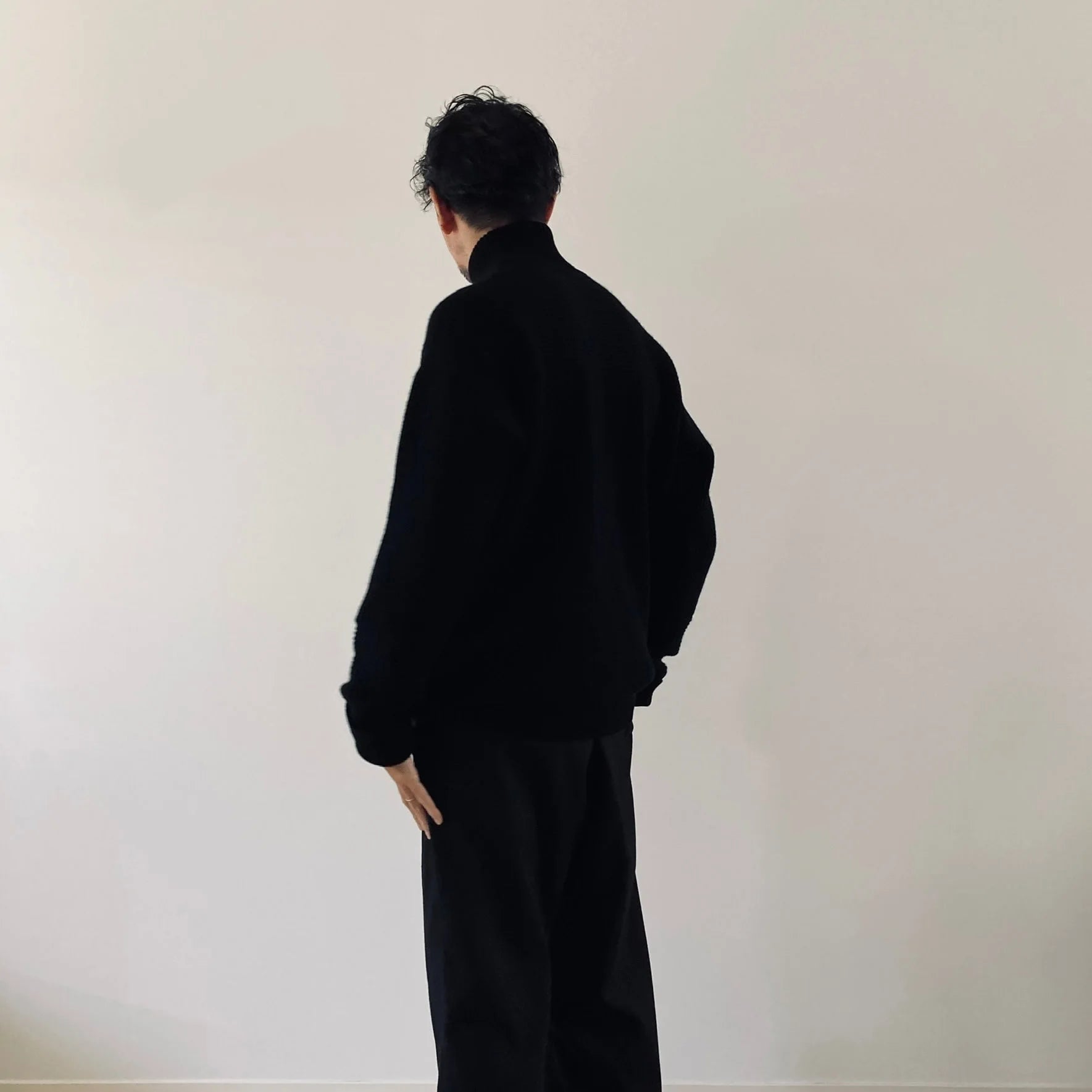 Cleaveland<br> « Le nouveau monde »<br> Pull à manches longues noir