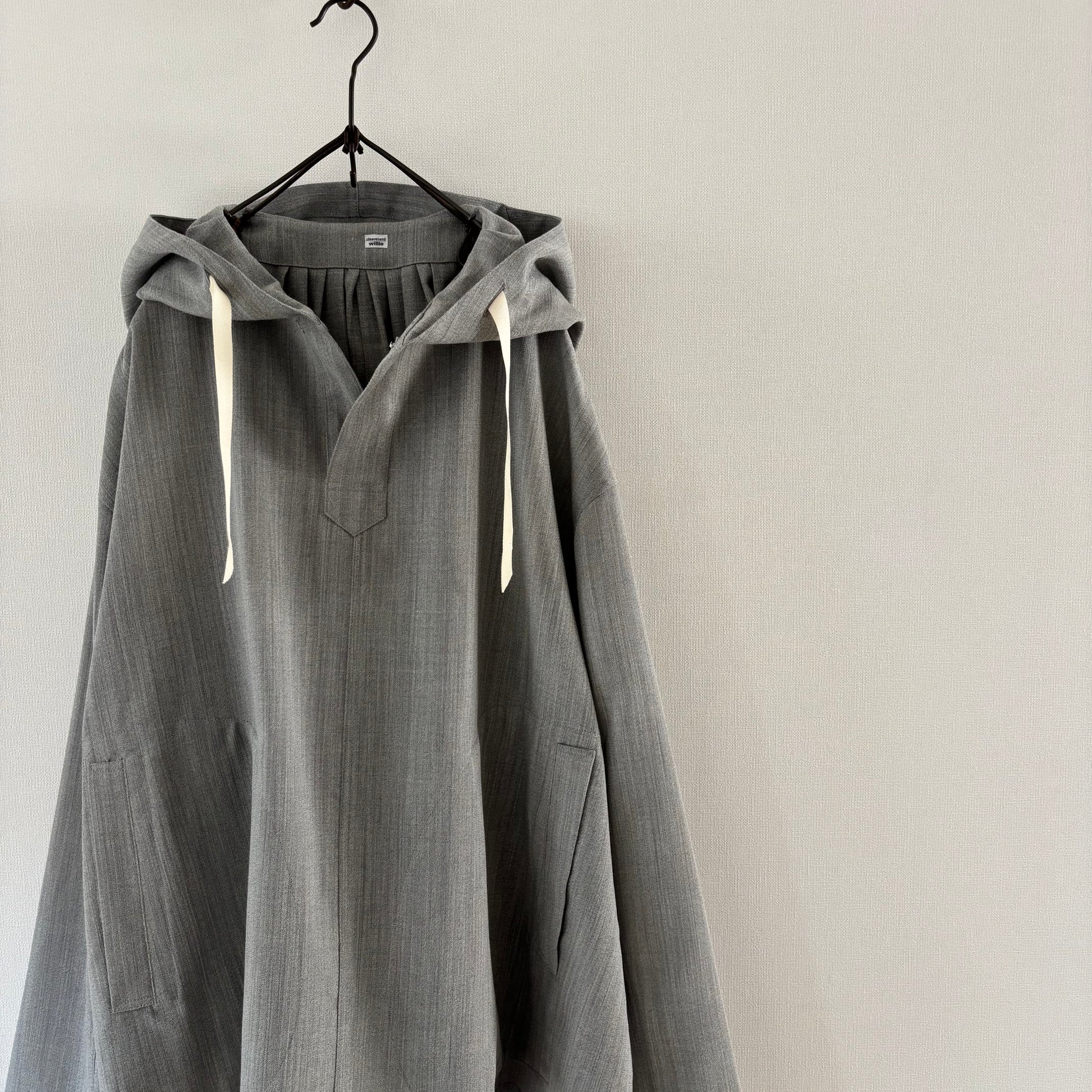 cleaveland×BELLA MOLNAR<br> : to order<br> “Urban camo anorak” ice wool