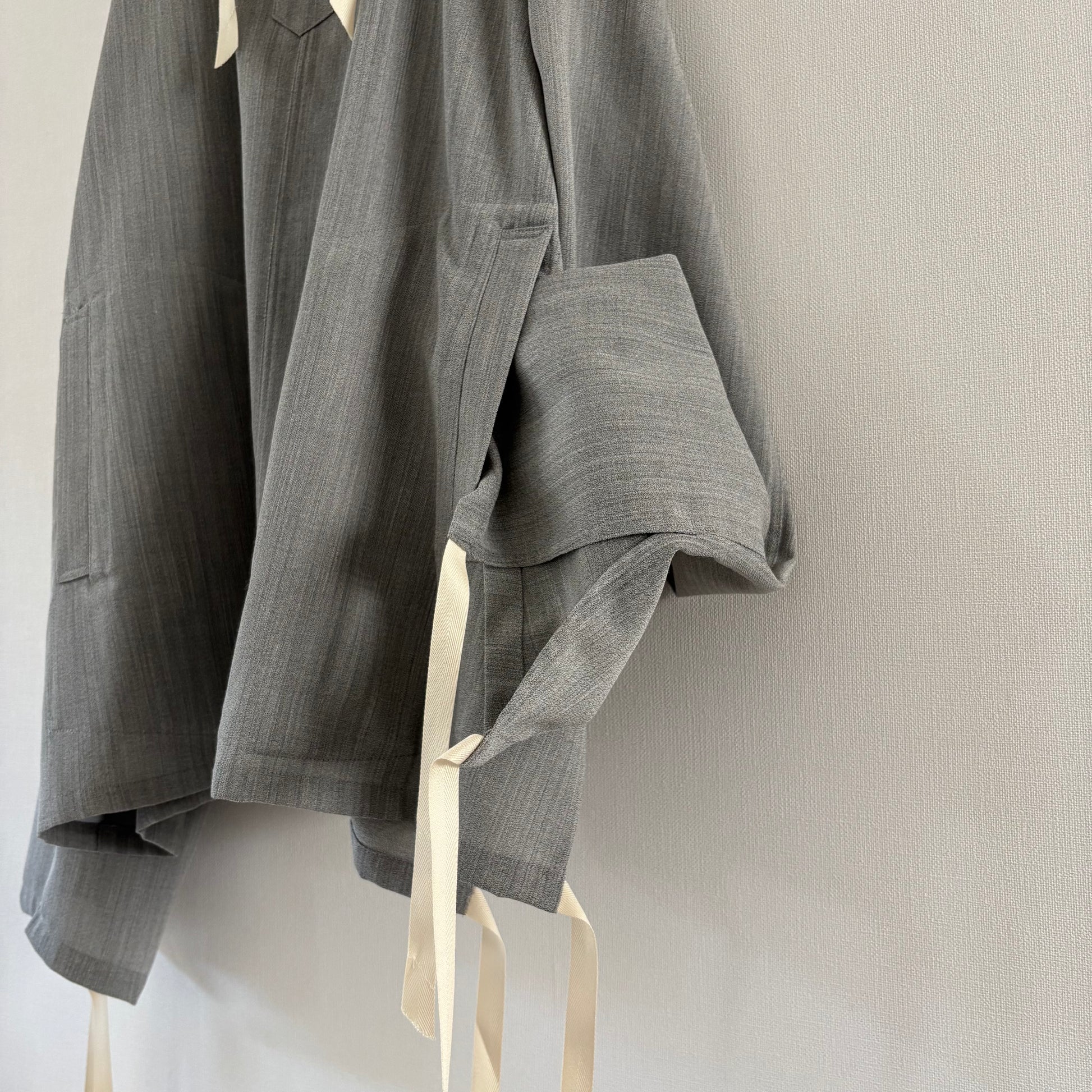 cleaveland×BELLA MOLNAR<br> : to order<br> “Urban camo anorak” ice wool