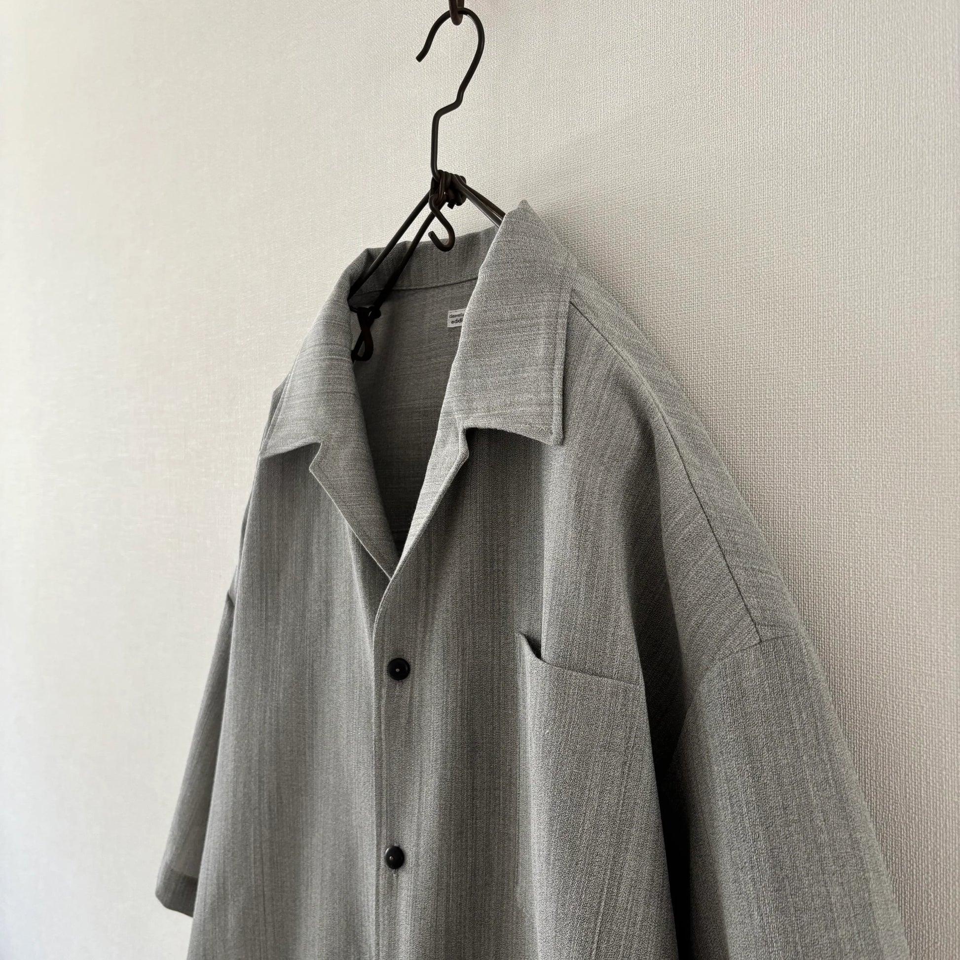 cleaveland×BELLA MOLNAR<br> : commander<br> « CHEMISE PARADISE » laine glacée