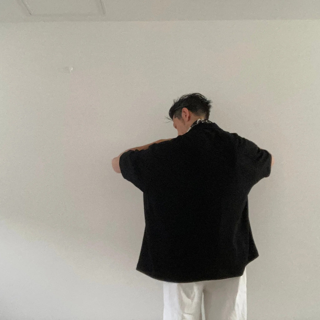 cleaveland×BELLA MOLNAR<br> : to order<br> “PARADISE SHIRT “ ice wool