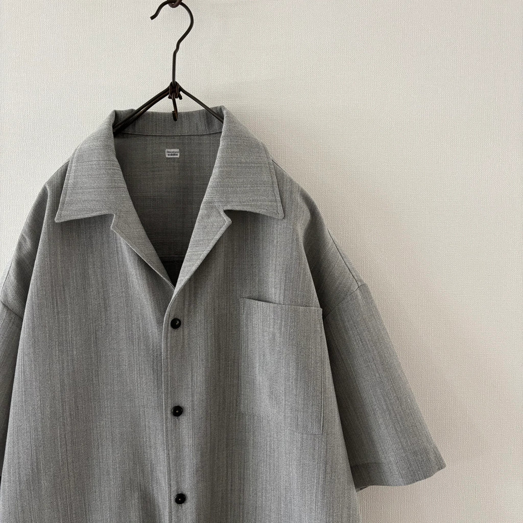 cleaveland×BELLA MOLNAR<br> : to order<br> “PARADISE SHIRT “ ice wool