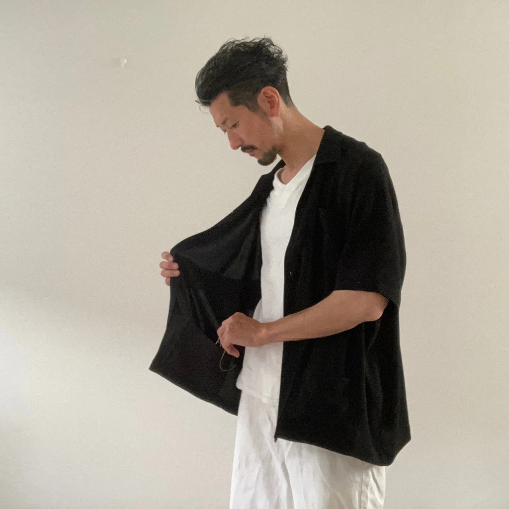 cleaveland×BELLA MOLNAR<br> : to order<br> “PARADISE SHIRT “ ice wool