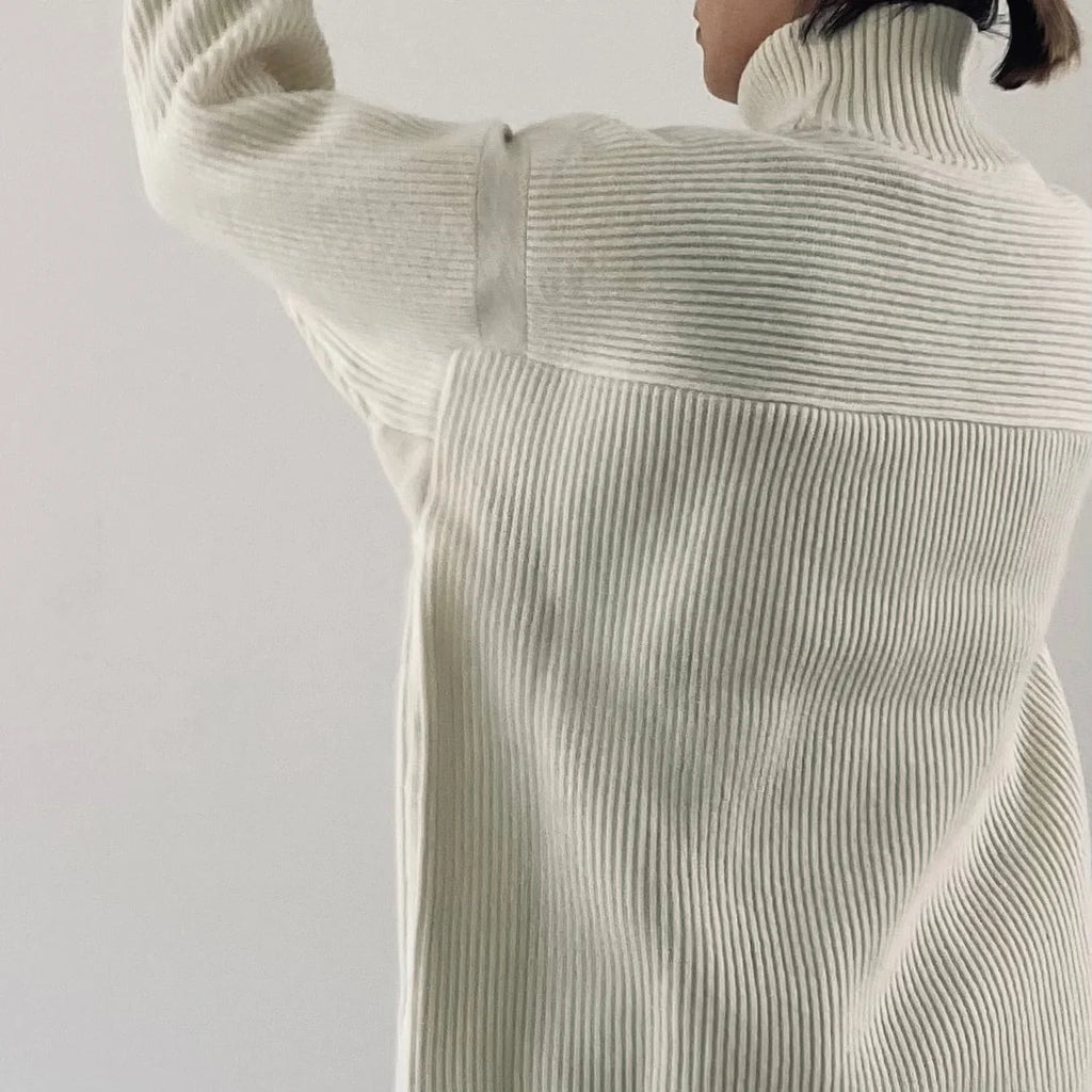 cleaveland<br> "The new world"<br> H/pullover long sleeve Off white