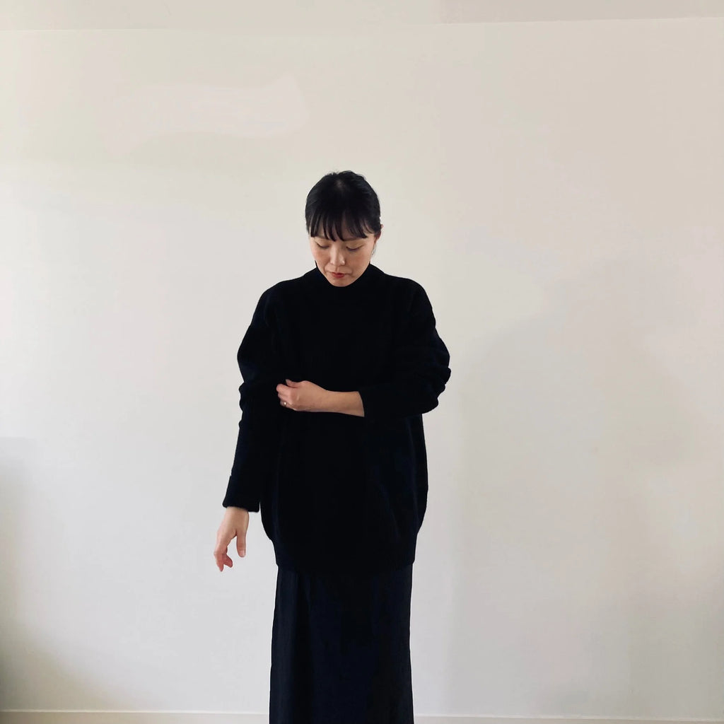 Cleaveland<br> « Le nouveau monde »<br> Pull à manches longues noir