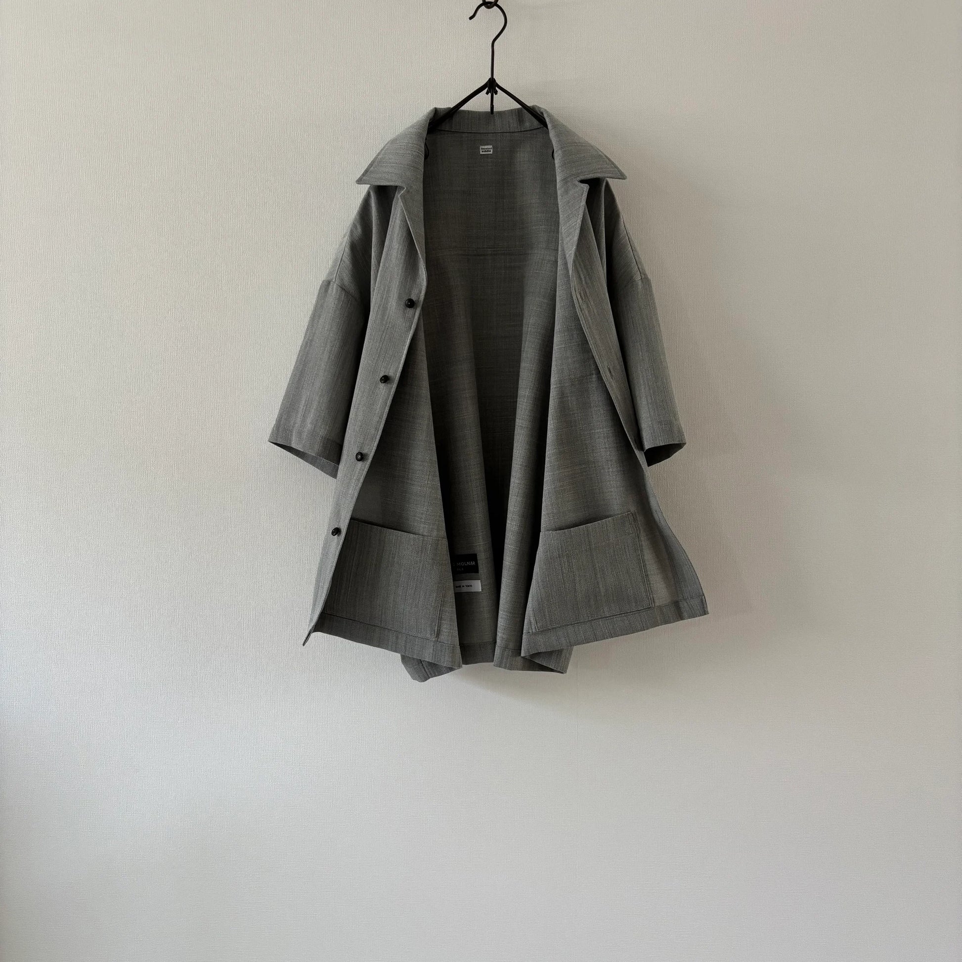 cleaveland×BELLA MOLNAR<br> : commander<br> « CHEMISE PARADISE » laine glacée