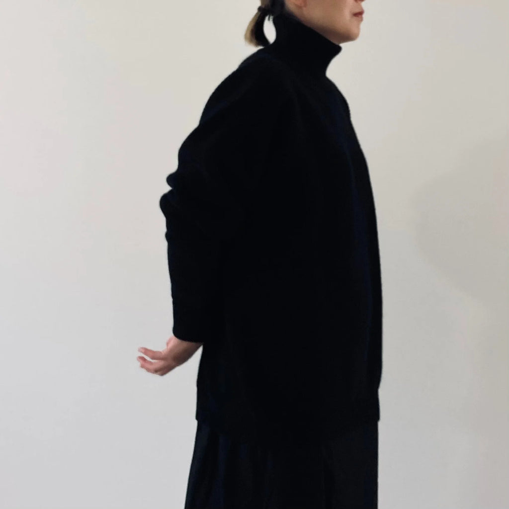 Cleaveland<br> « Le nouveau monde »<br> Pull à manches longues noir